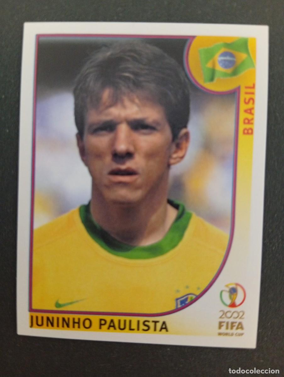 Cromos de f&uacute;tbol: JUNINHO PAULISTA 181 BRASIL PANINI 2002 MUNDIAL KOREA FUTBOL 02 CROMO - SIN PEGAR