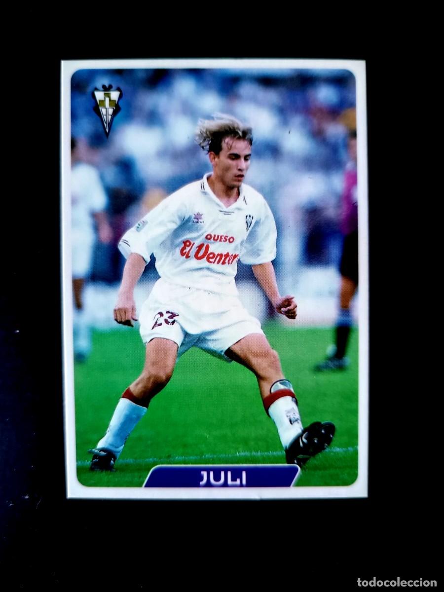 Cromos de f&uacute;tbol: 303 JULI - S.D. ALBACETE - MUNDICROMO 95/96