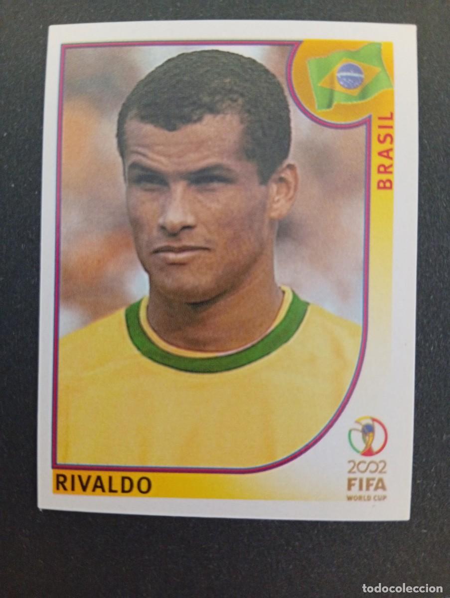 Cromos de f&uacute;tbol: RIVALDO 183 BRASIL PANINI 2002 MUNDIAL KOREA FUTBOL 02 CROMO - SIN PEGAR