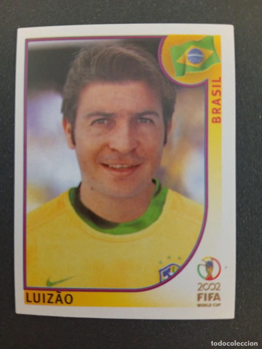 Cromos de f&uacute;tbol: LUIZAO 185 BRASIL PANINI 2002 MUNDIAL KOREA FUTBOL 02 CROMO - SIN PEGAR