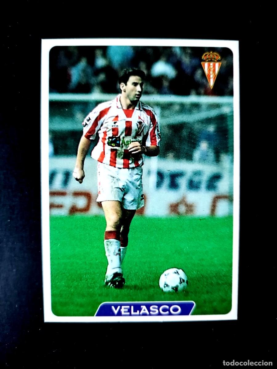 Cromos de f&uacute;tbol: 312 VELASCO - SPORTING DE GIJ&Oacute;N - MUNDICROMO 95/96