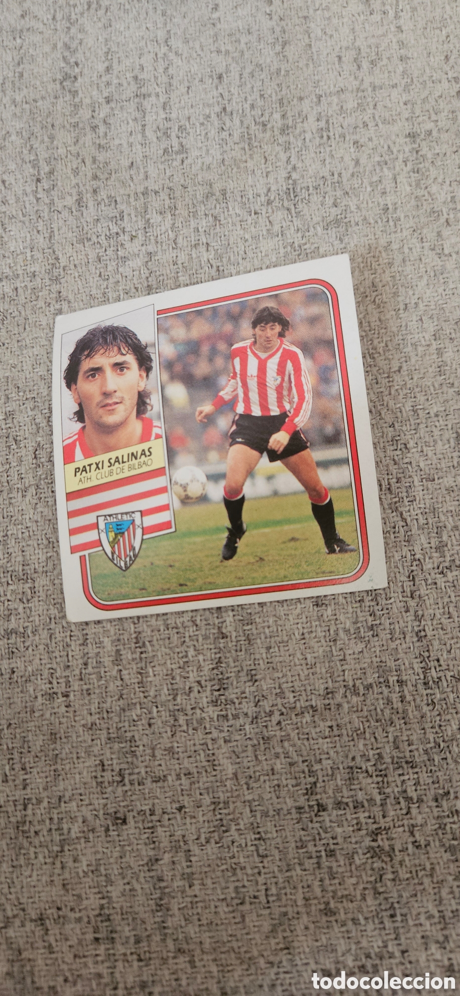 Cromos de f&uacute;tbol: Patxi salinas athletic de Bilbao este 1989 1990 89 90 sin pegar