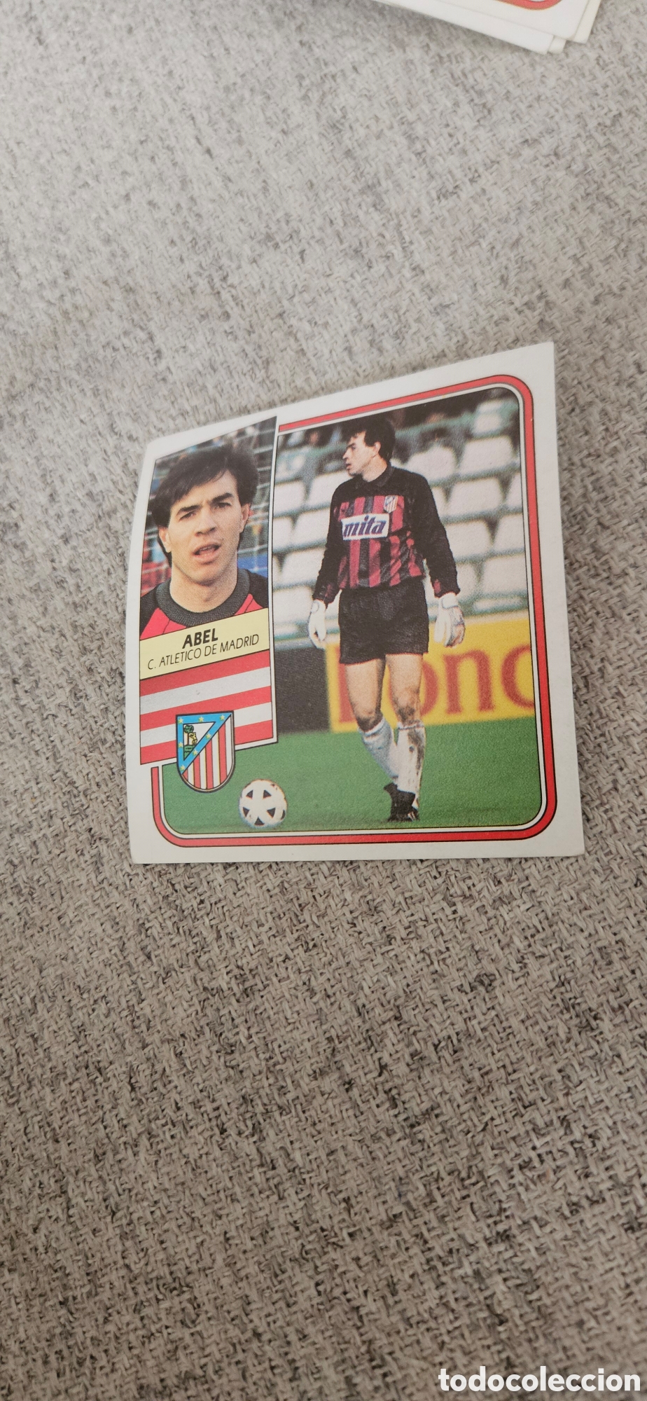 Fu&szlig;ball-Sticker: Abel celta este 1989 1990 89 90 sin pegar