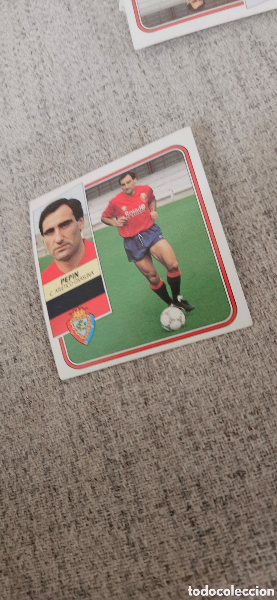 Cartes &agrave; collectionner de Football: Pepin osasuna este 1989 1990 89 90 sin pegar