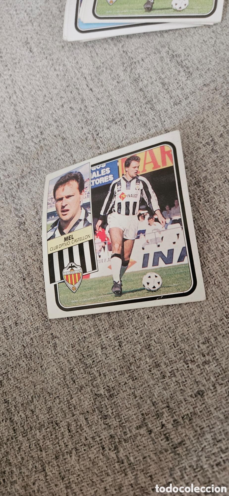 Cromos de f&uacute;tbol: Mel castellon este 1989 1990 89 90 sin pegar