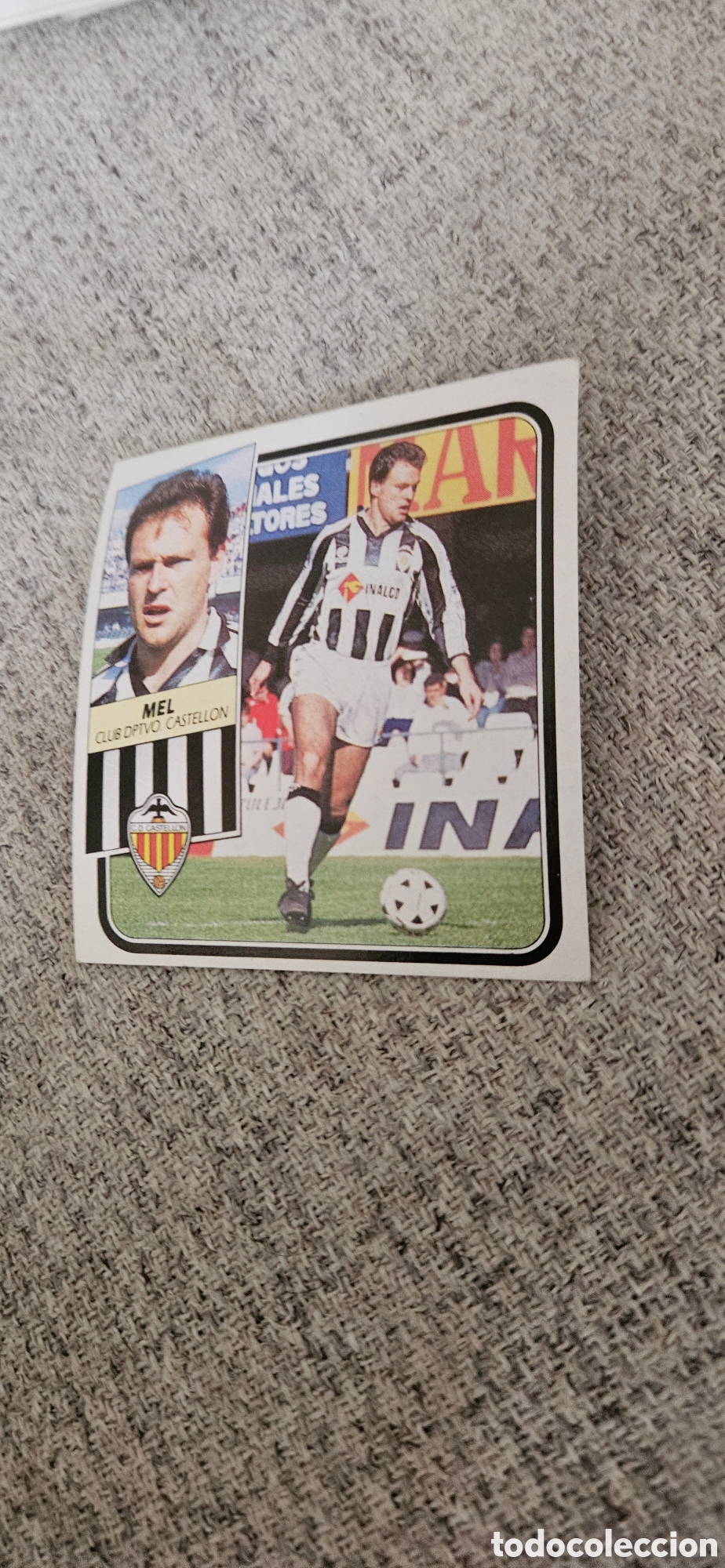 Cromos de f&uacute;tbol: Mel castellon este 1989 1990 89 90 sin pegar