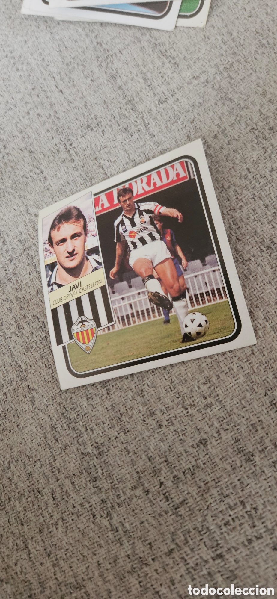 Cromos de f&uacute;tbol: Javi Escobar castellon este 1989 1990 89 90 sin pegar