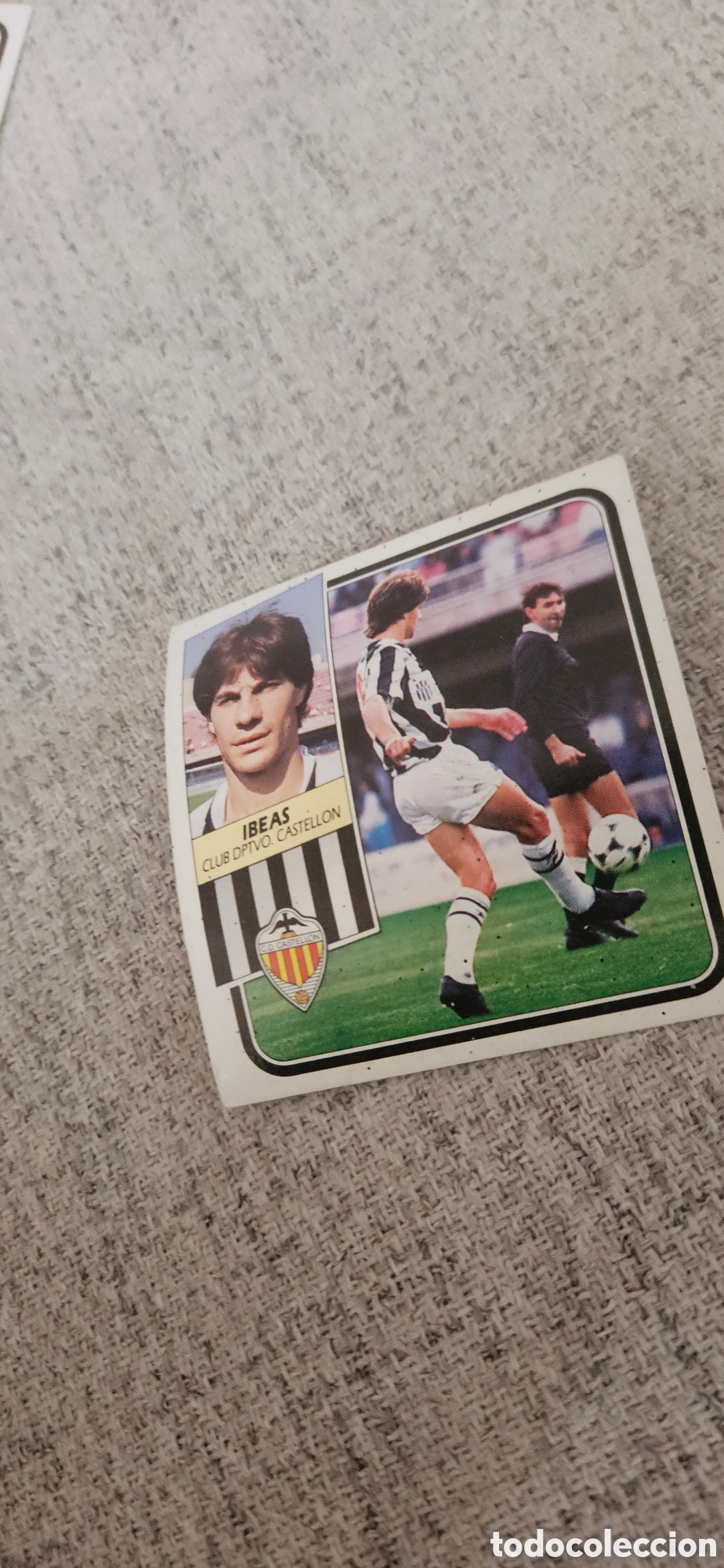 Cromos de f&uacute;tbol: Ibeas Escobar castellon este 1989 1990 89 90 sin pegar
