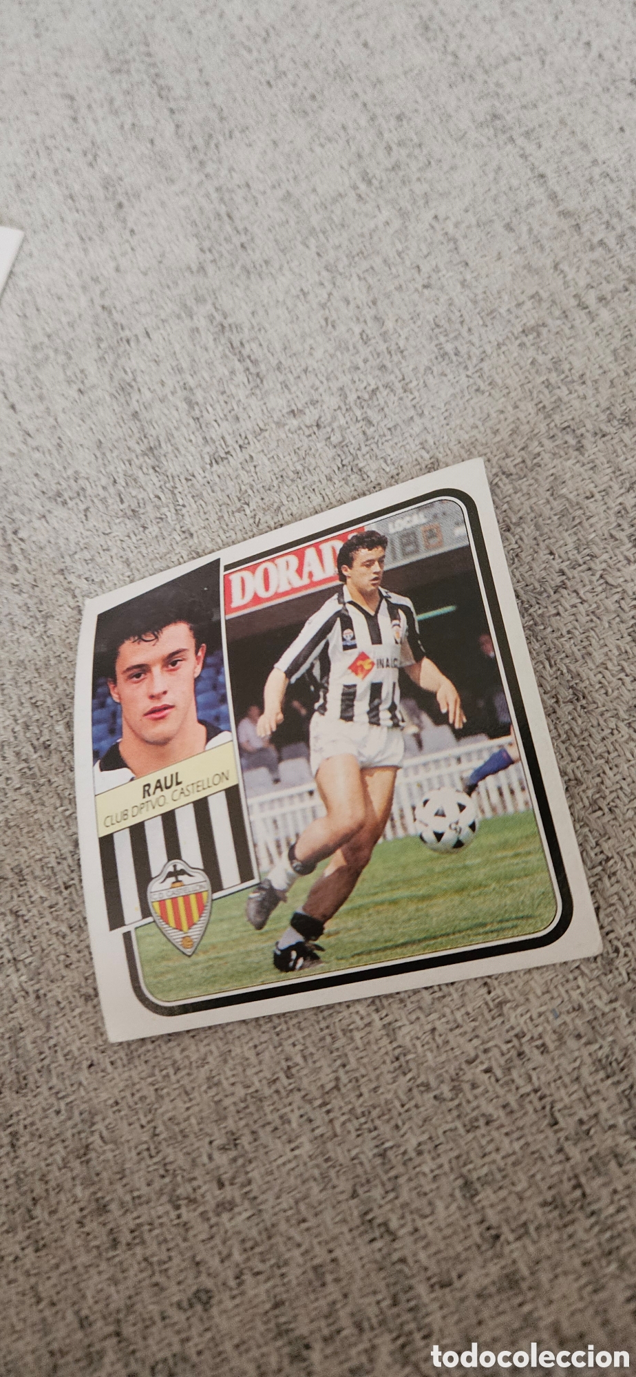 Cromos de f&uacute;tbol: Raul Escobar castellon este 1989 1990 89 90 sin pegar