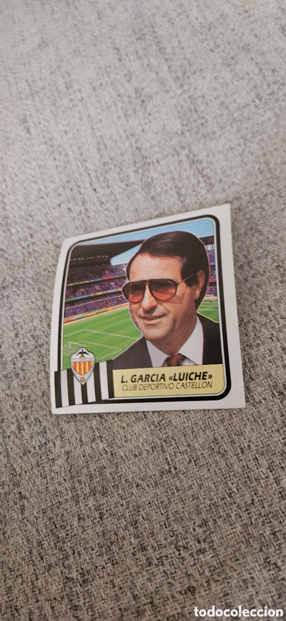 Cromos de f&uacute;tbol: Lu&iacute;che Escobar castellon este 1989 1990 89 90 sin pegar