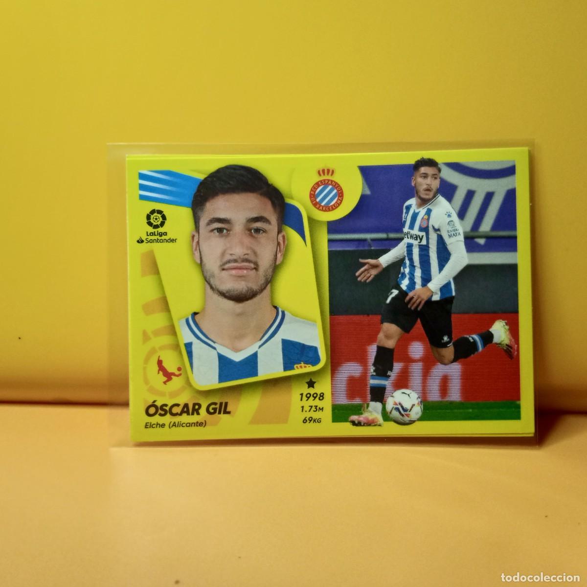 Cromos de f&uacute;tbol: EDICIONES ESTE 2021 2022 21 22 R.C.D ESPANYOL &Oacute;SCAR GIL 8