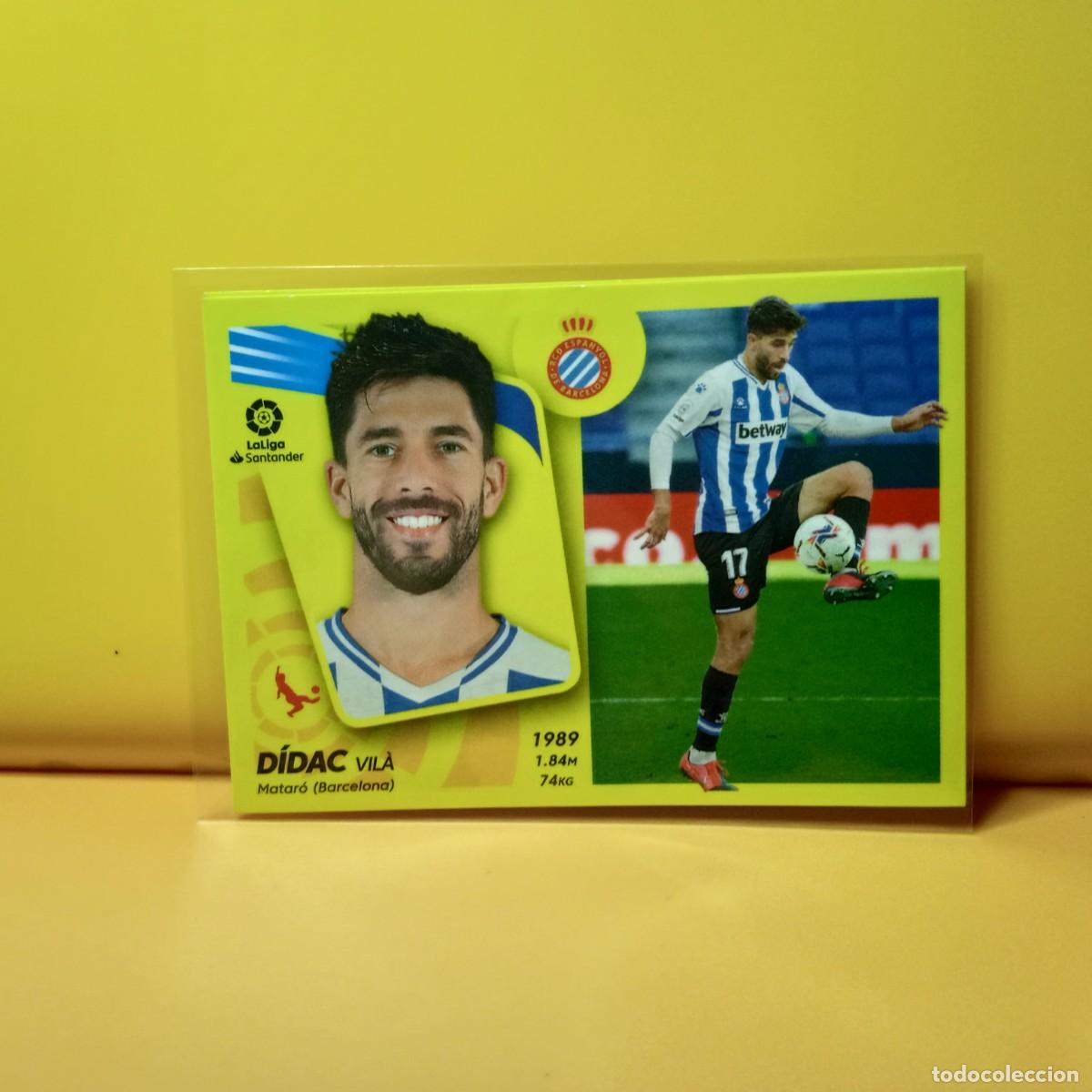 Cromos de f&uacute;tbol: EDICIONES ESTE 2021 2022 21 22 R.C.D ESPANYOL D&Iacute;DAC 12 B 12B