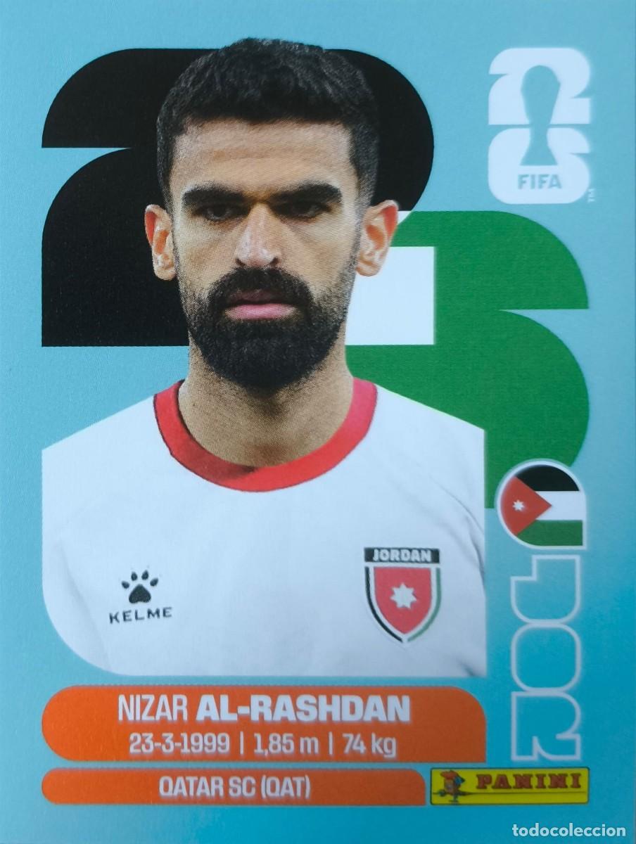 Cromos de f&uacute;tbol: FUTBOL - PANINI - MUNDIAL 2026 - FIFA WORLD CUP 2026 - JORDANIA - JOR 10 - NIZAR AL-RASHDAN