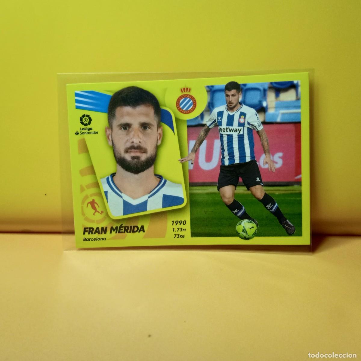 Cromos de f&uacute;tbol: EDICIONES ESTE 2021 2022 21 22 R.C.D ESPANYOL FRAN M&Eacute;RIDA 14B 14 B