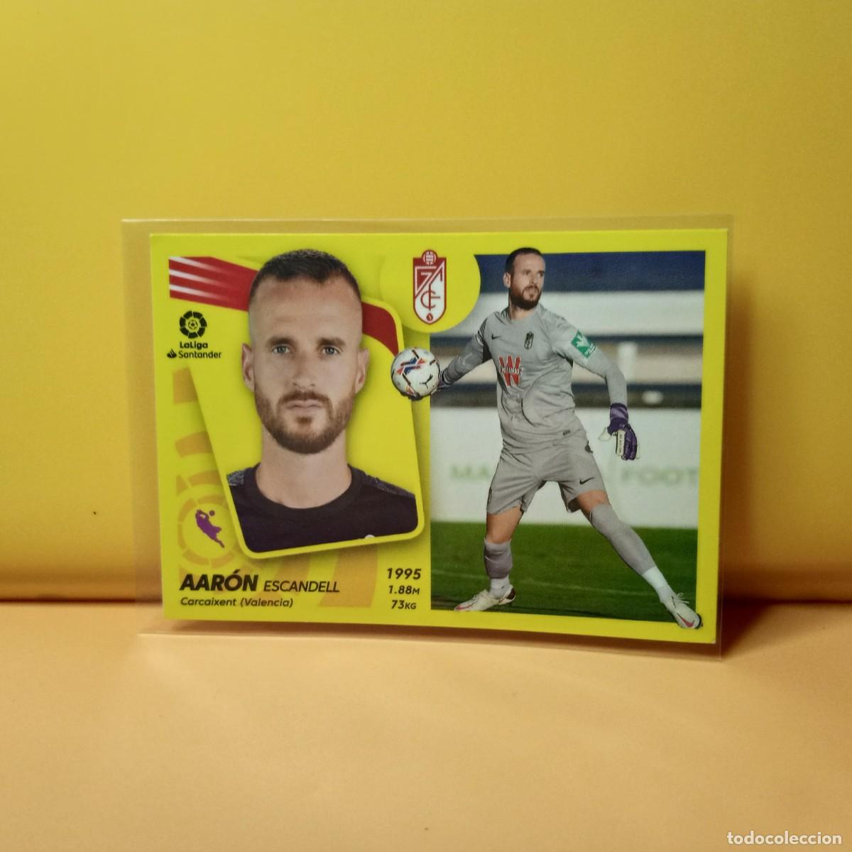 Cromos de f&uacute;tbol: EDICIONES ESTE 2021 2022 21 22 GRANADA C.F AAR&Oacute;N 6