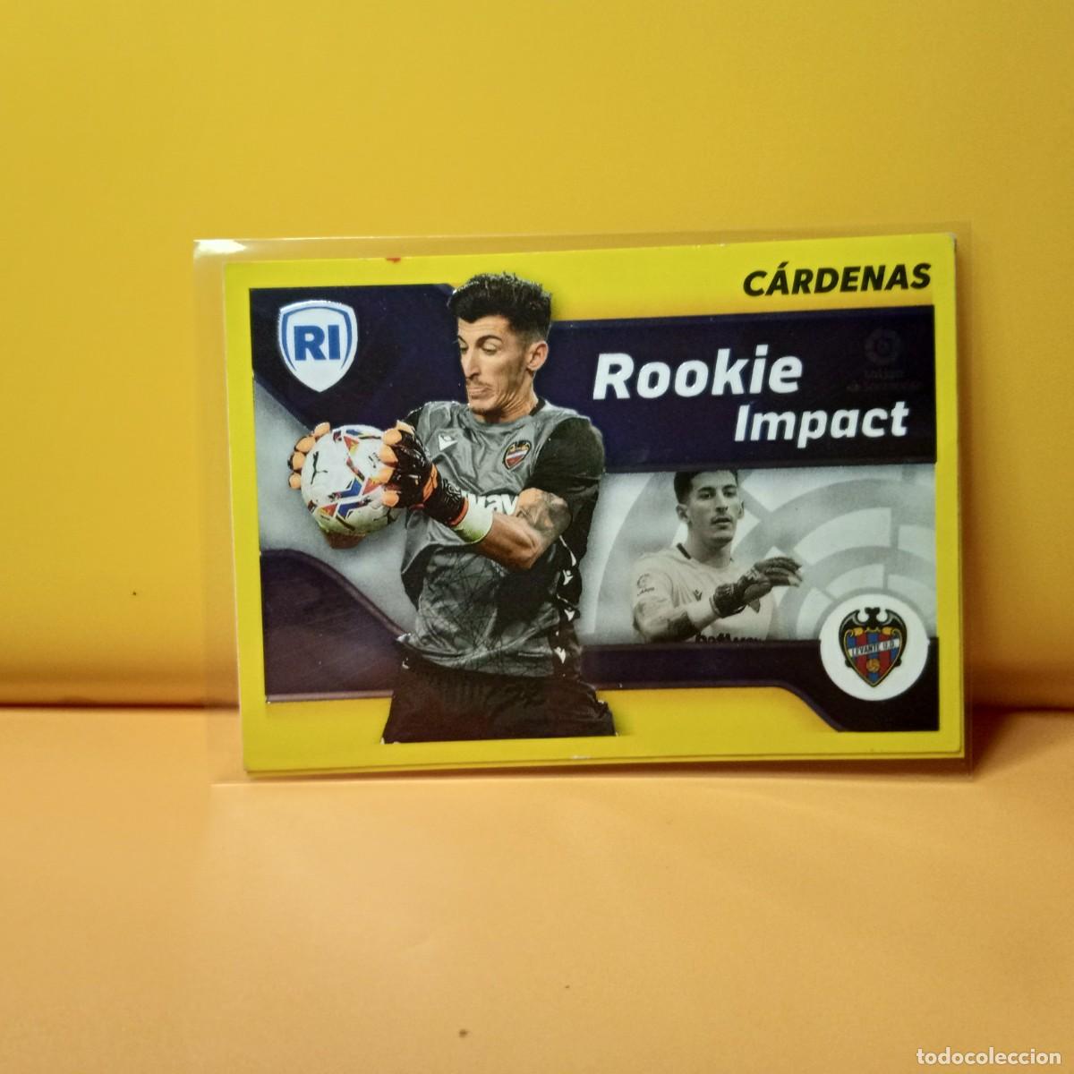Cromos de f&uacute;tbol: EDICIONES ESTE 2021 2022 21 22 GRANADA C.F LEVANTE UD C&Aacute;RDENAS 4 (ROOKIE IMPACT)