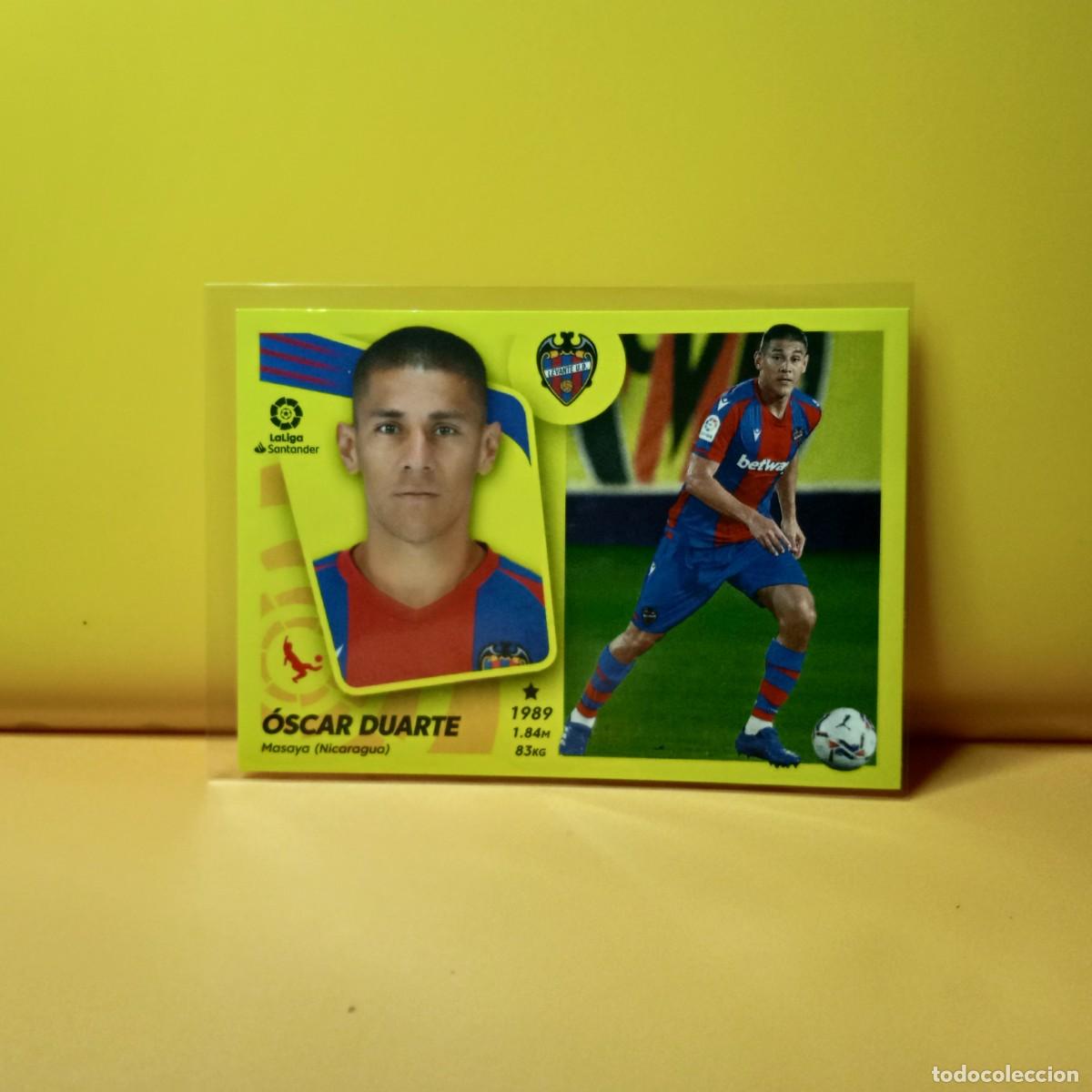 Cromos de f&uacute;tbol: EDICIONES ESTE 2021 2022 21 22 GRANADA C.F LEVANTE UD &Oacute;SCAR DUARTE 8