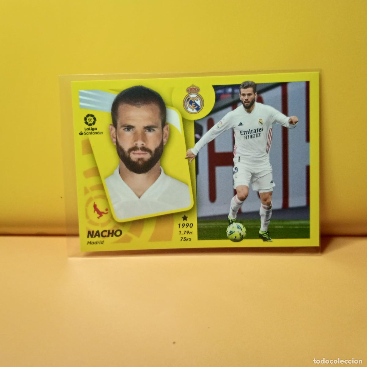 Cromos de f&uacute;tbol: EDICIONES ESTE 2021 2022 21 22 REAL MADRID NACHO 9