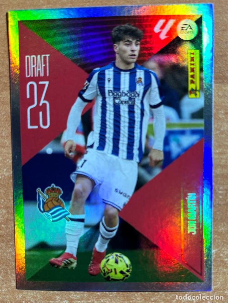 Football Stickers: EDICIONES ESTE 2026-2027 26 27 N&ordm; 13 JON MARTIN (REAL SOCIEDAD) DRAFT 23