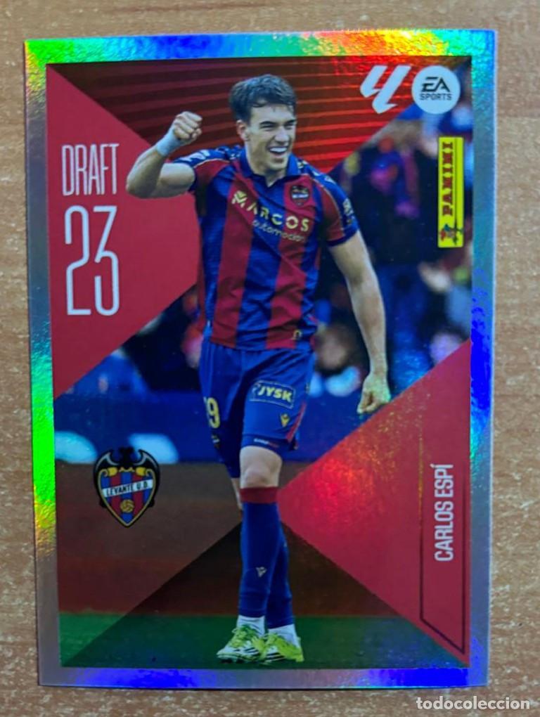 Cartes &agrave; collectionner de Football: EDICIONES ESTE 2026-2027 26 27 N&ordm; 4 CARLOS ESPI (LEVANTE) DRAFT 23