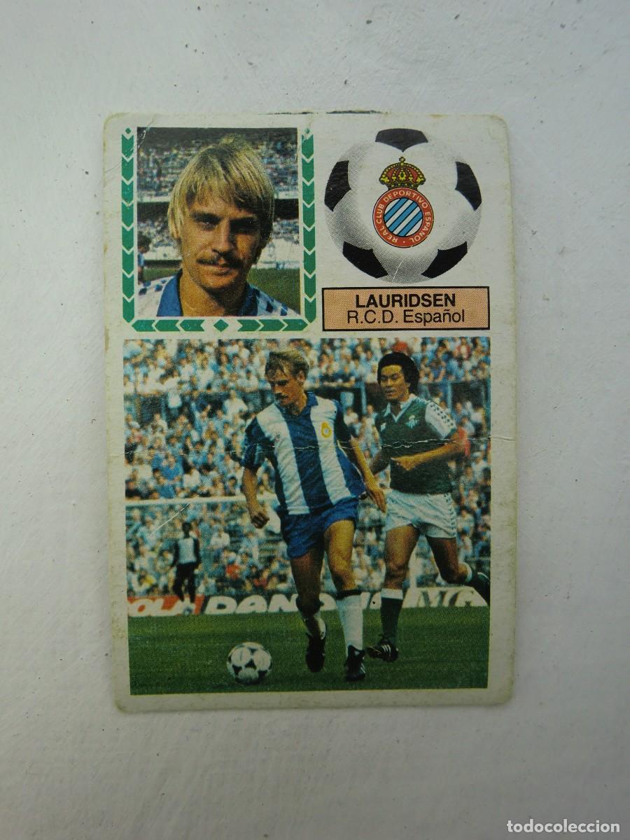 Cartes &agrave; collectionner de Football: Cromo de f&uacute;tbol LIGA ESTE 83-84 1983-1984: LAURIDSEN (Espa&ntilde;ol)