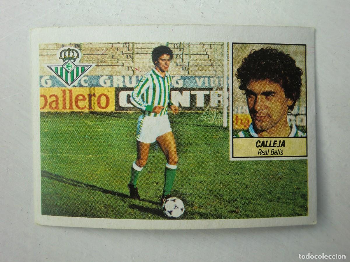 Cromos de Futebol: Cromo de f&uacute;tbol LIGA ESTE 84-85 1984-1985: CALLEJA (Betis), coloca