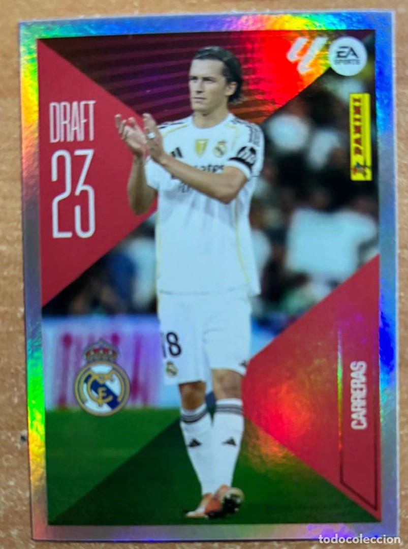 Cromos de f&uacute;tbol: EDICIONES ESTE 2026-2027 26 27 N&ordm; 5 CARRERAS (REAL MADRID) DRAFT 23