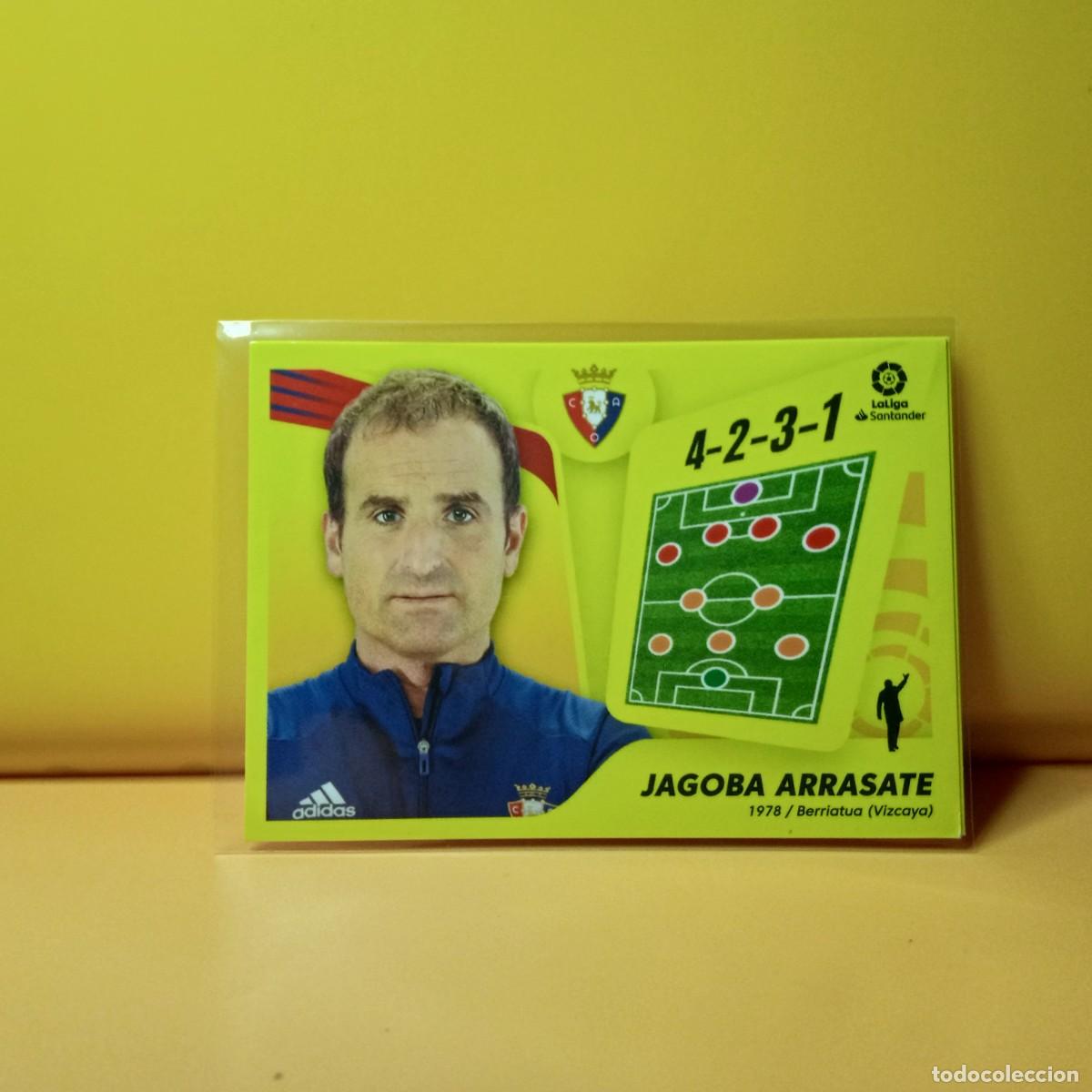 Cromos de f&uacute;tbol: EDICIONES ESTE 2021 2022 21 22 C. AT OSASUNA JAGOBA ARRASATE 2
