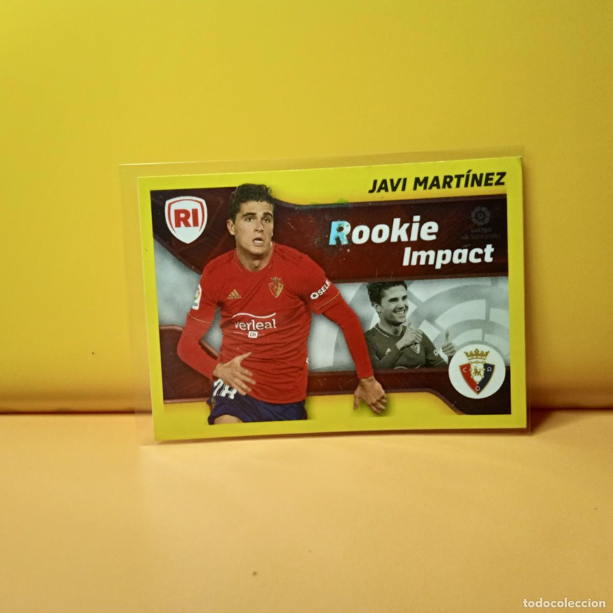 Fu&szlig;ball-Sticker: EDICIONES ESTE 2021 2022 21 22 C. AT OSASUNA JAVI MART&Iacute;NEZ 4 (ROOKIE IMPACT)