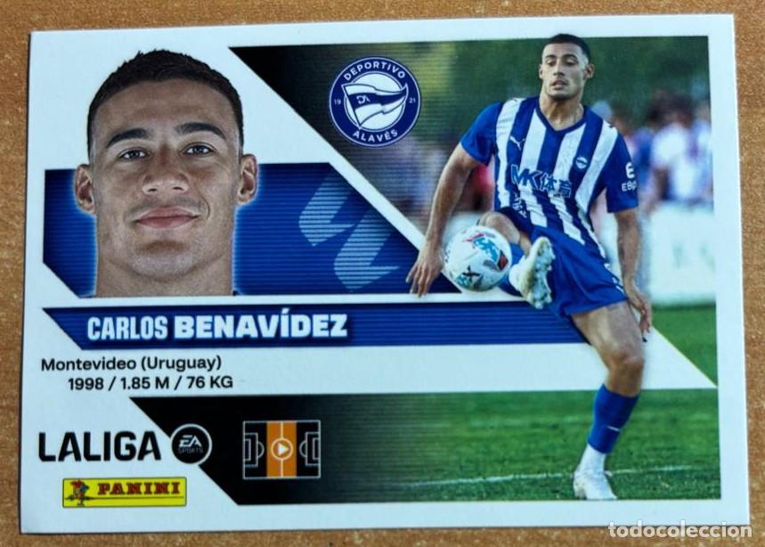 Fu&szlig;ball-Sticker: EDICIONES ESTE 2026-2027 26 27 N&ordm; 11 BENAVIDEZ (ALAVES) SIN PEGAR