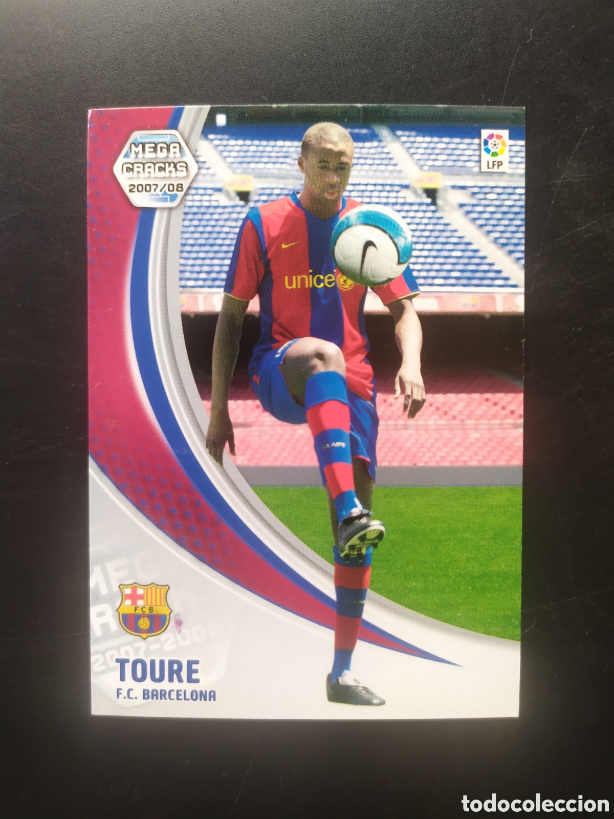 Fu&szlig;ball-Sticker: Megacracks 2007 2008 07 08 panini Tour&eacute; fichaje n&deg; 444 Barcelona