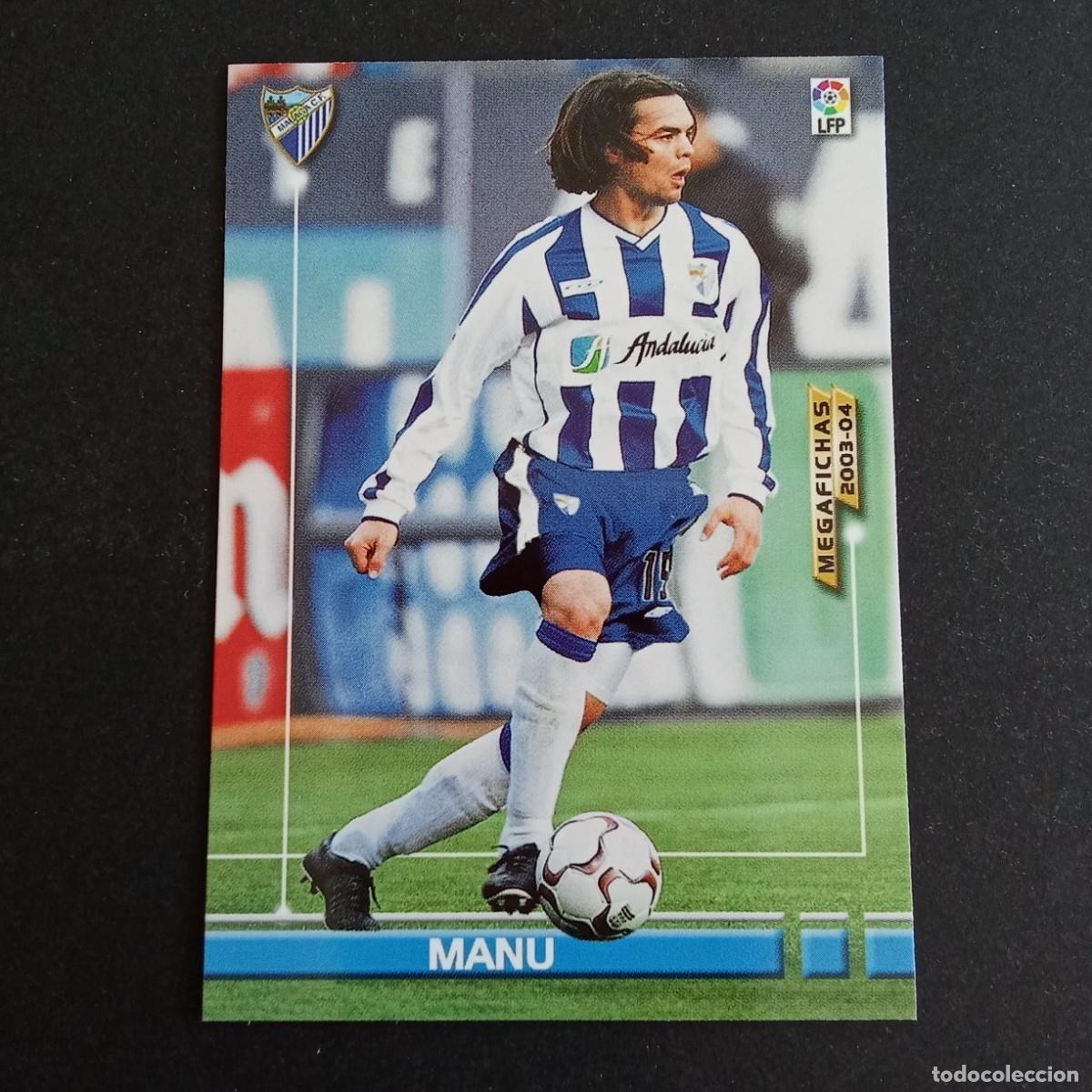 Fu&szlig;ball-Sticker: 176 MANU MALAGA LIGA 2003 2004 03 04 MEGAFICHAS PANINI
