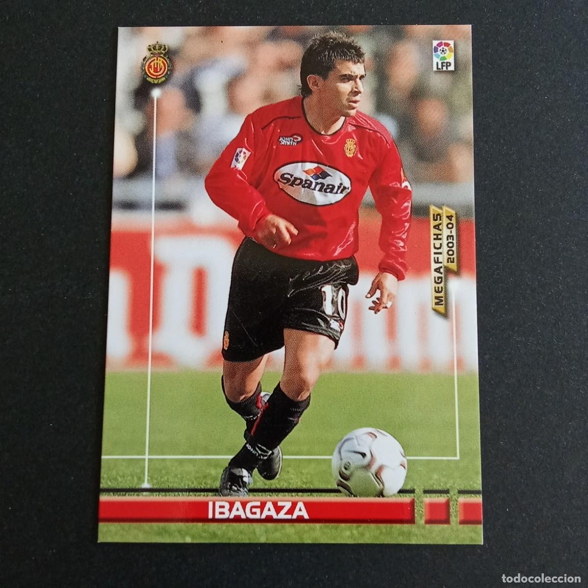 Cromos de f&uacute;tbol: 195 IBAGAZA MALLORCA LIGA 2003 2004 03 04 MEGAFICHAS PANINI