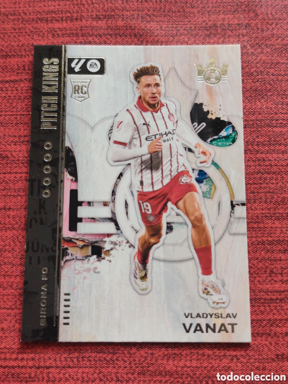 Cromos de f&uacute;tbol: 79 VANAT GIRONA PITCH KINGS SOCCER PANINI 2025 2026