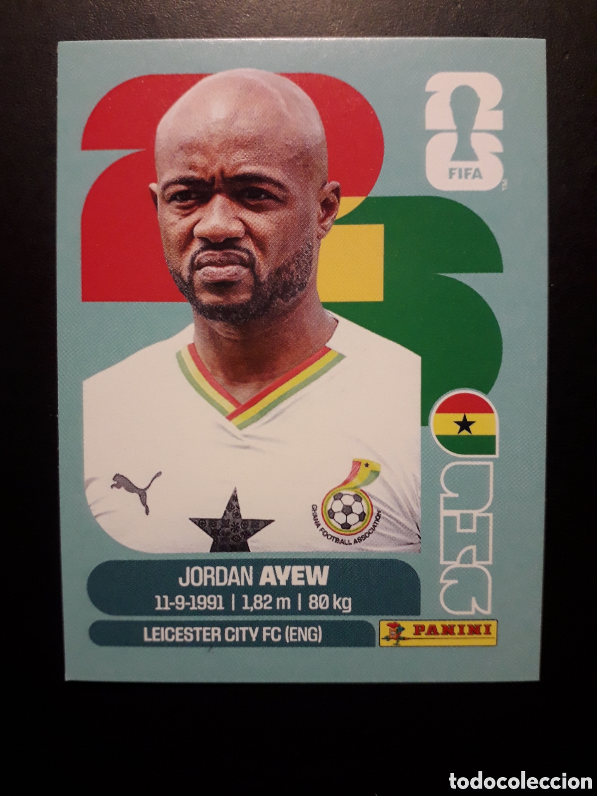 Cromos de f&uacute;tbol: JORDAN AYEW GHANA GHA 16 MUNDIAL F&Uacute;TBOL 2026 FIFA WORLD CUP PANINI SIN PEGAR PEDIDO M&Iacute;NIMO 3&euro;