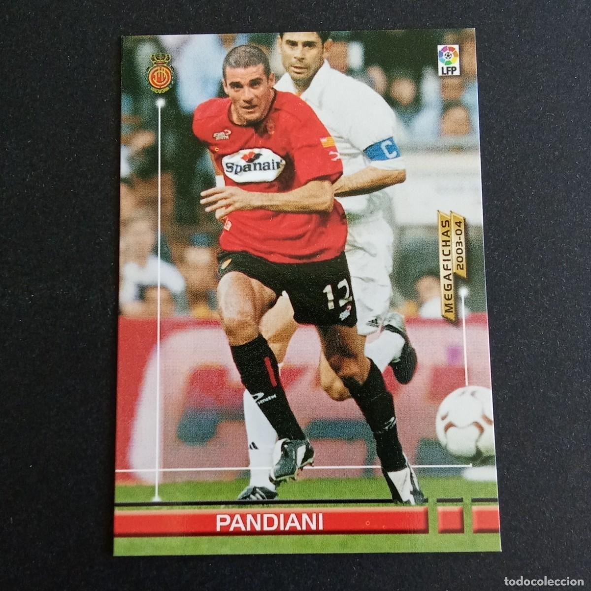 Cromos de f&uacute;tbol: 198 PANDIANI MALLORCA LIGA 2003 2004 03 04 MEGAFICHAS PANINI - VERSION LOGO GRUESO