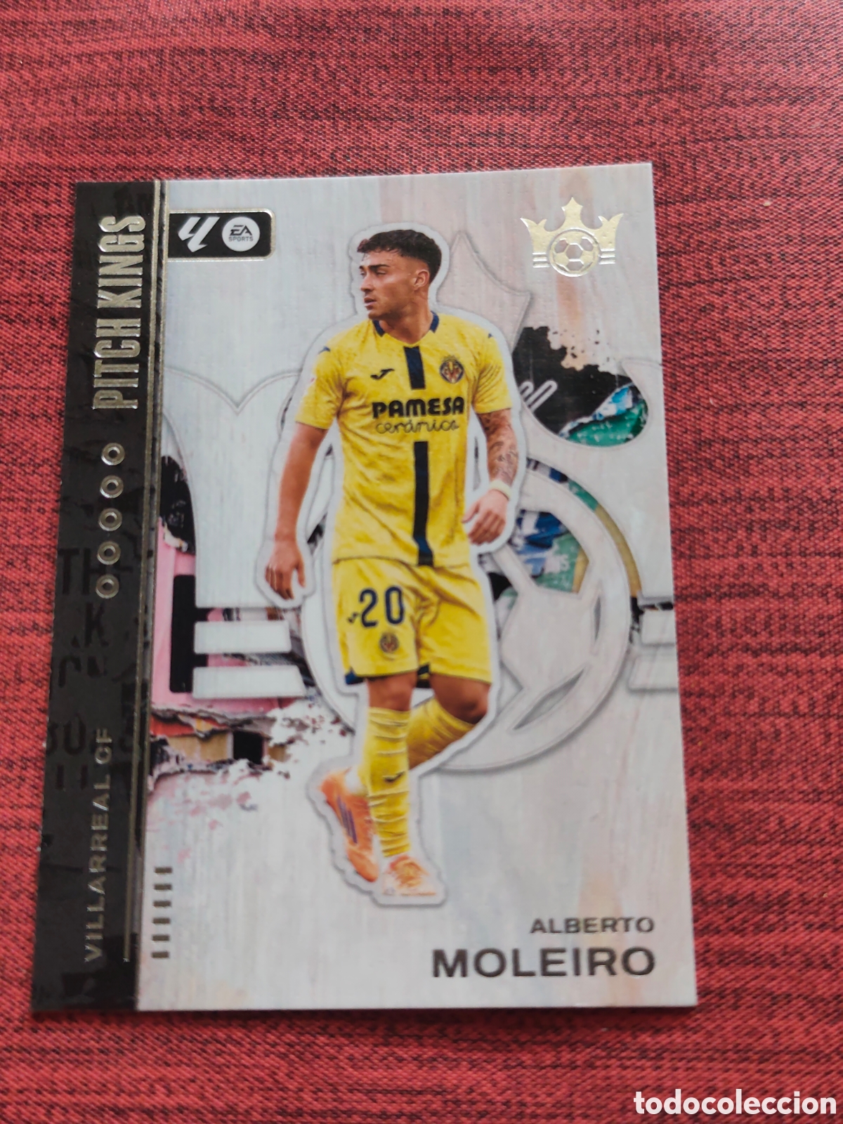 Cromos de f&uacute;tbol: 21 MOLEIRO VILLARREAL PITCH KINGS SOCCER PANINI 2025 2026