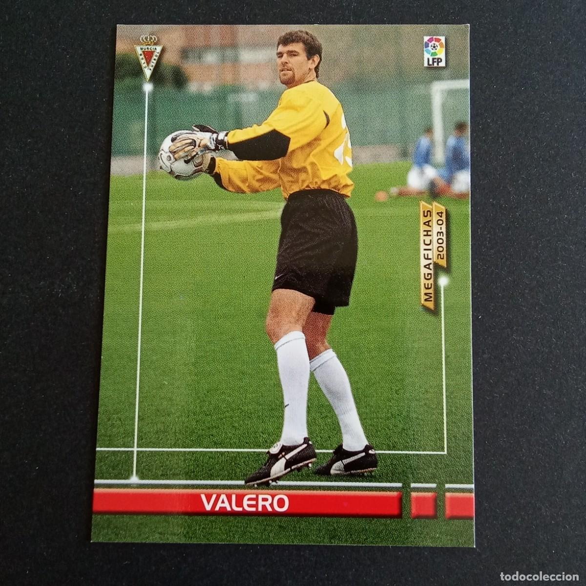 Cromos de f&uacute;tbol: 200 VALERO MURCIA LIGA 2003 2004 03 04 MEGAFICHAS PANINI