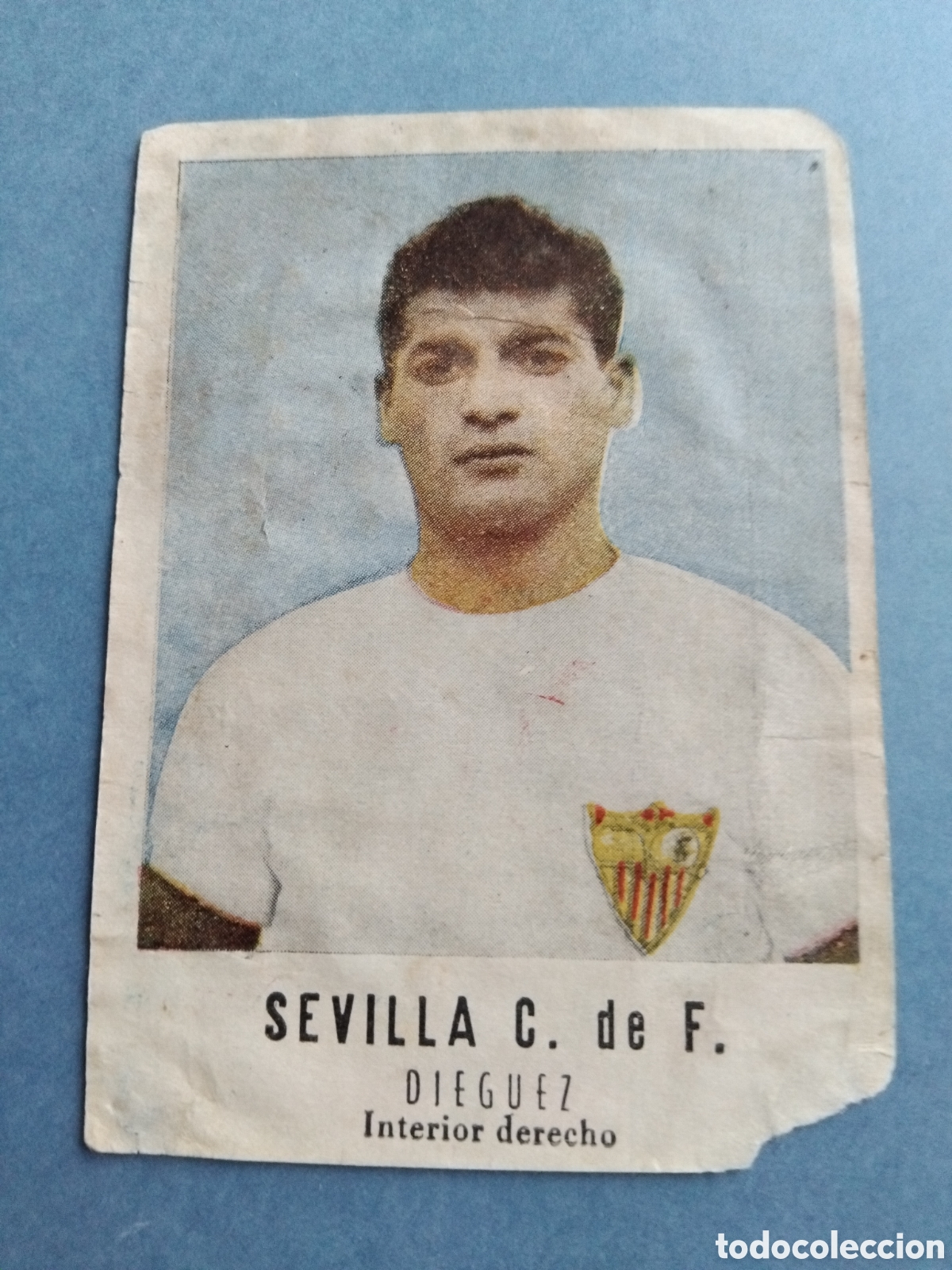 Cromos de f&uacute;tbol: Dieguez. Sevilla club de f&uacute;tbol
