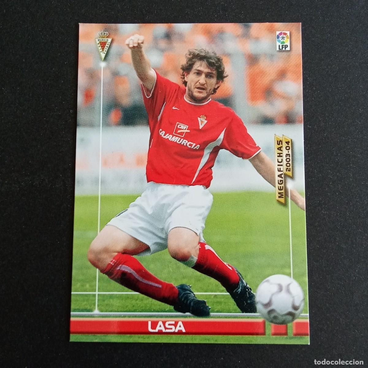 Cromos de f&uacute;tbol: 206 LASA MURCIA LIGA 2003 2004 03 04 MEGAFICHAS PANINI