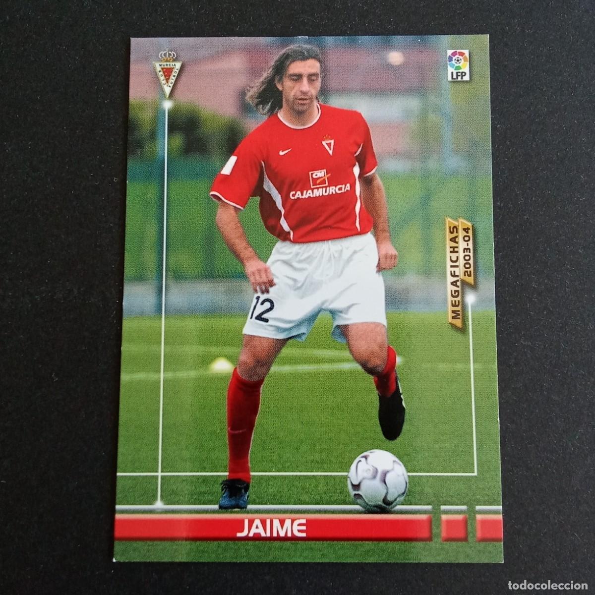 Cromos de f&uacute;tbol: 207 JAIME MURCIA LIGA 2003 2004 03 04 MEGAFICHAS PANINI