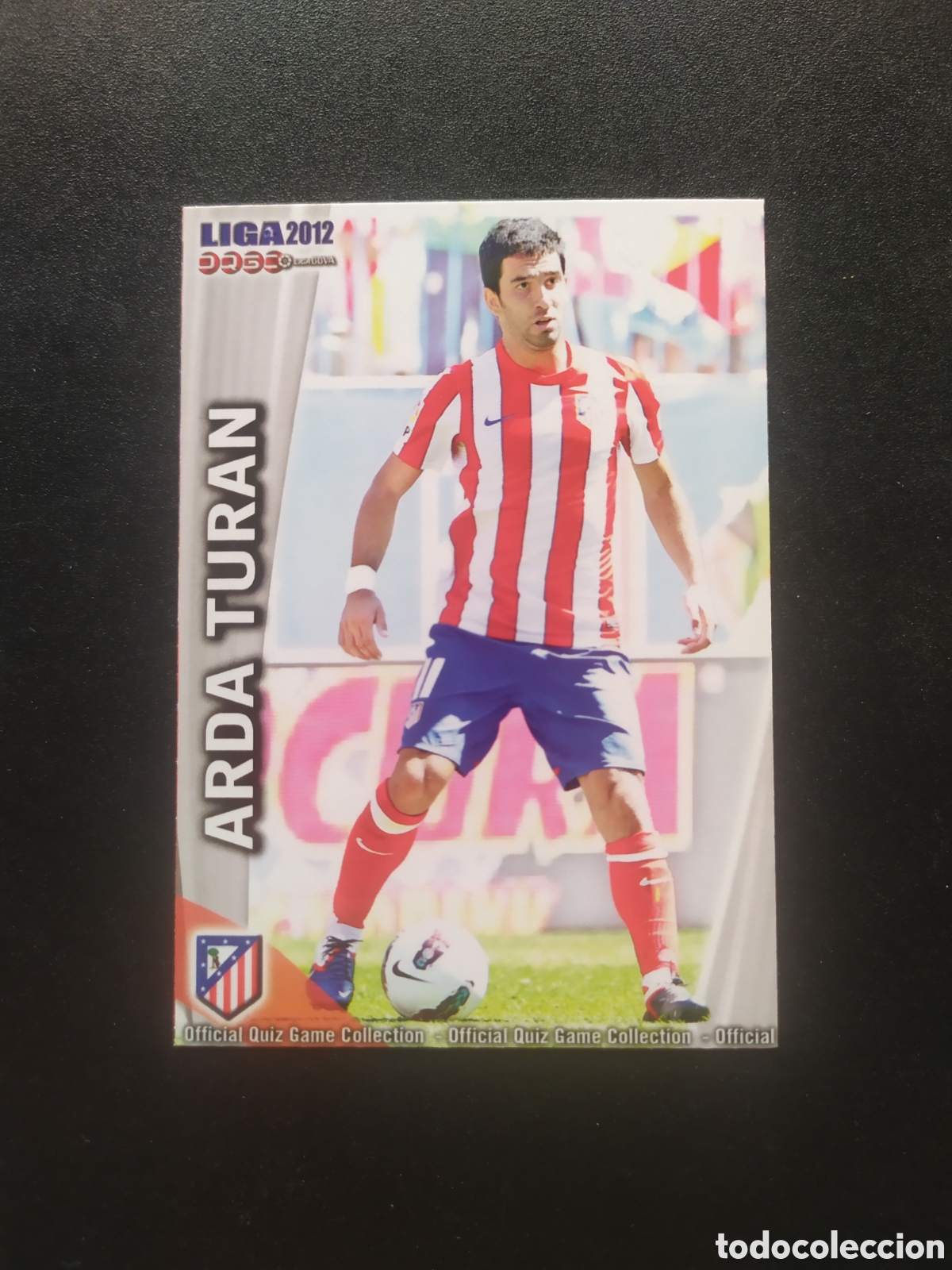 Cromos de f&uacute;tbol: Mundicromo fichas Liga 2011 2012 11 12 Arda Turan n&deg; 179 Atl&eacute;tico Madrid