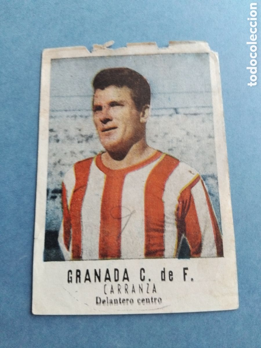 Cromos de f&uacute;tbol: Carranza. Granada club de f&uacute;tbol