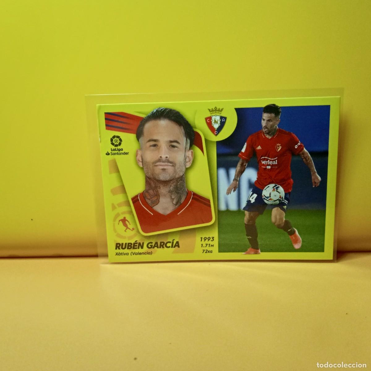 Cromos de f&uacute;tbol: EDICIONES ESTE 2021 2022 21 22 C. AT OSASUNA RUB&Eacute;N GARC&Iacute;A 17