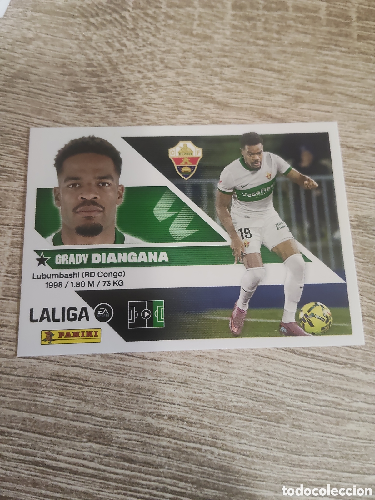 Cromos de Futebol: Diangana Elche liga 2026 2027 26 27 ediciones este