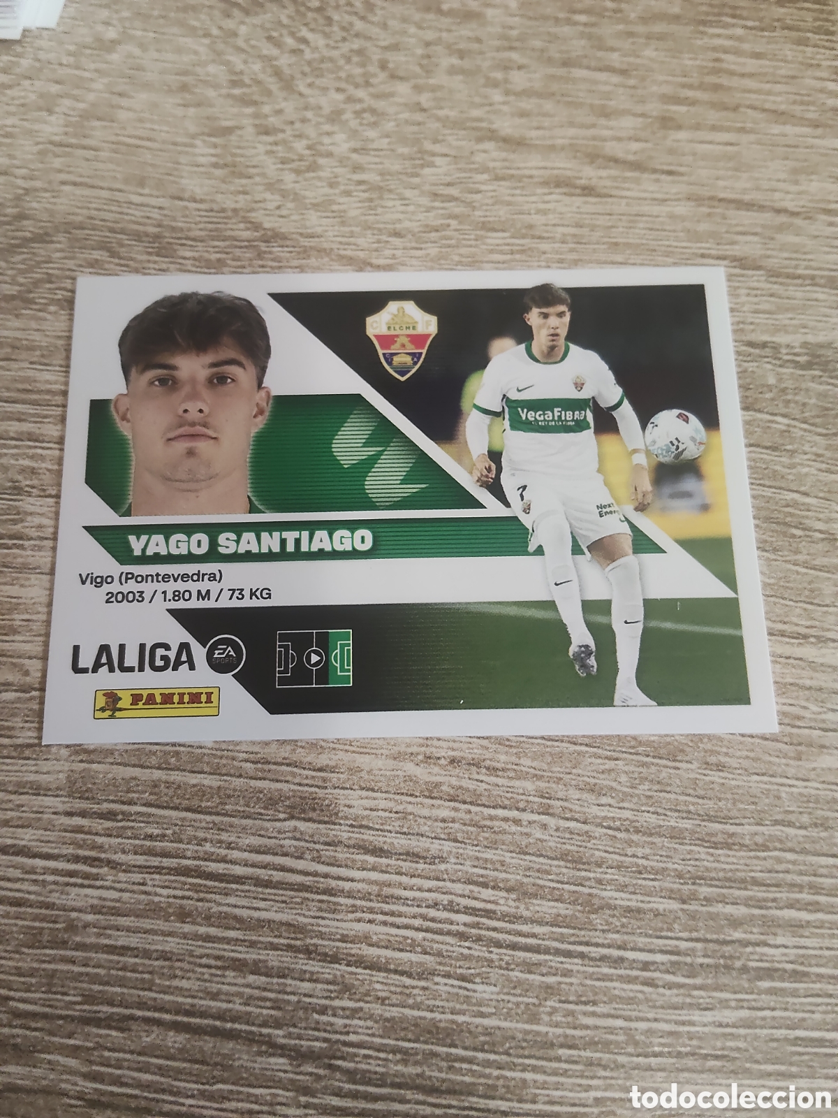 Cromos de Futebol: Yago Santiago Elche liga 2026 2027 26 27 ediciones este