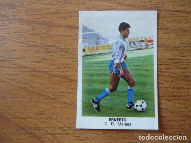 Cromos de f&uacute;tbol: FUTBOL 83 84 CROMOS CANO FICHAJE 6 ERNESTO (MALAGA) - DESPEGADO - LIGA 1983 1984