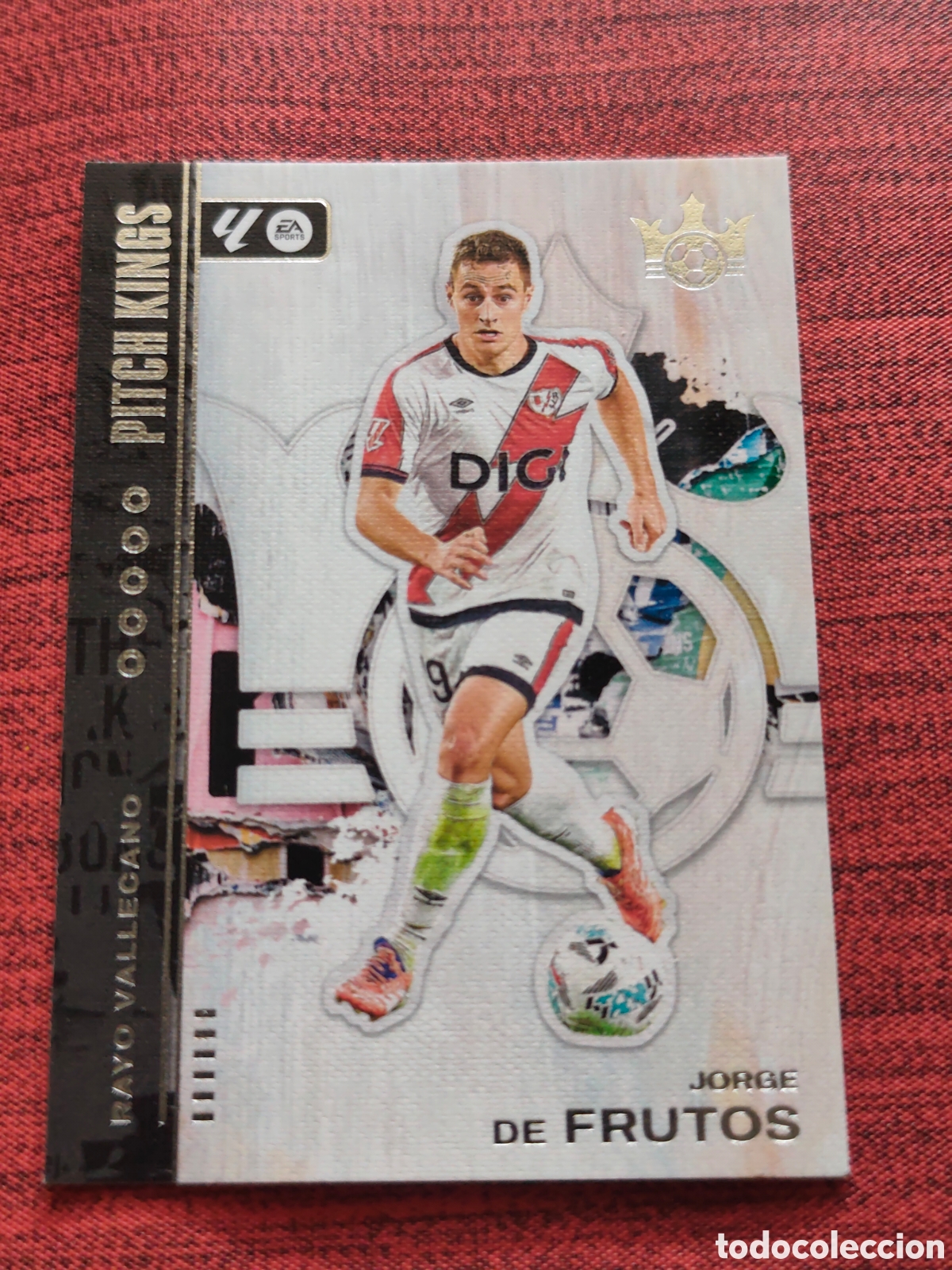 Cromos de f&uacute;tbol: 38 DE FRUTOS RAYO VALLECANO PITCH KINGS SOCCER PANINI 2025 2026