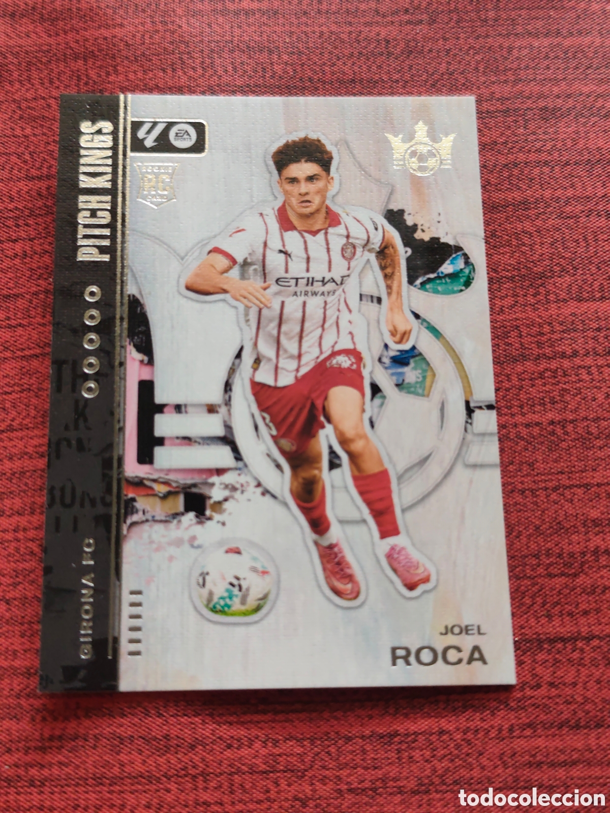 Cromos de f&uacute;tbol: 80 JOEL ROCA GIRONA PITCH KINGS SOCCER PANINI 2025 2026