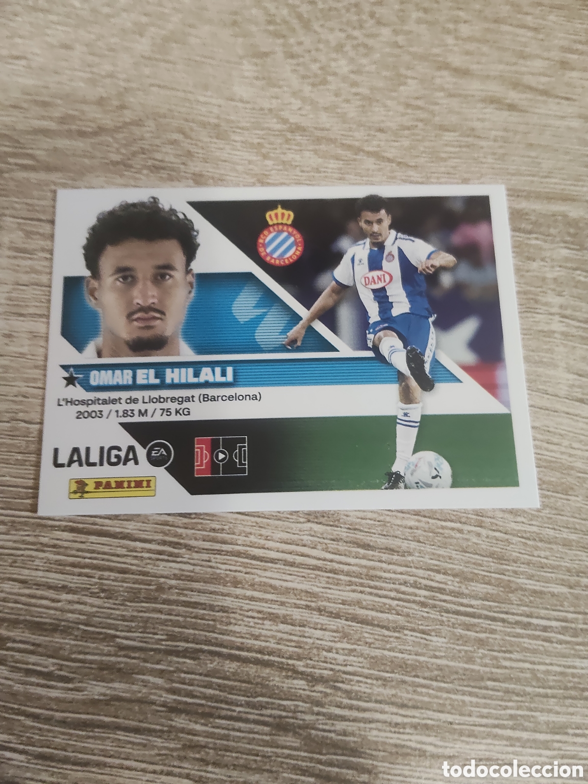 Cromos de f&uacute;tbol: El Hilali Espanyol liga 2026 2027 26 27 ediciones este